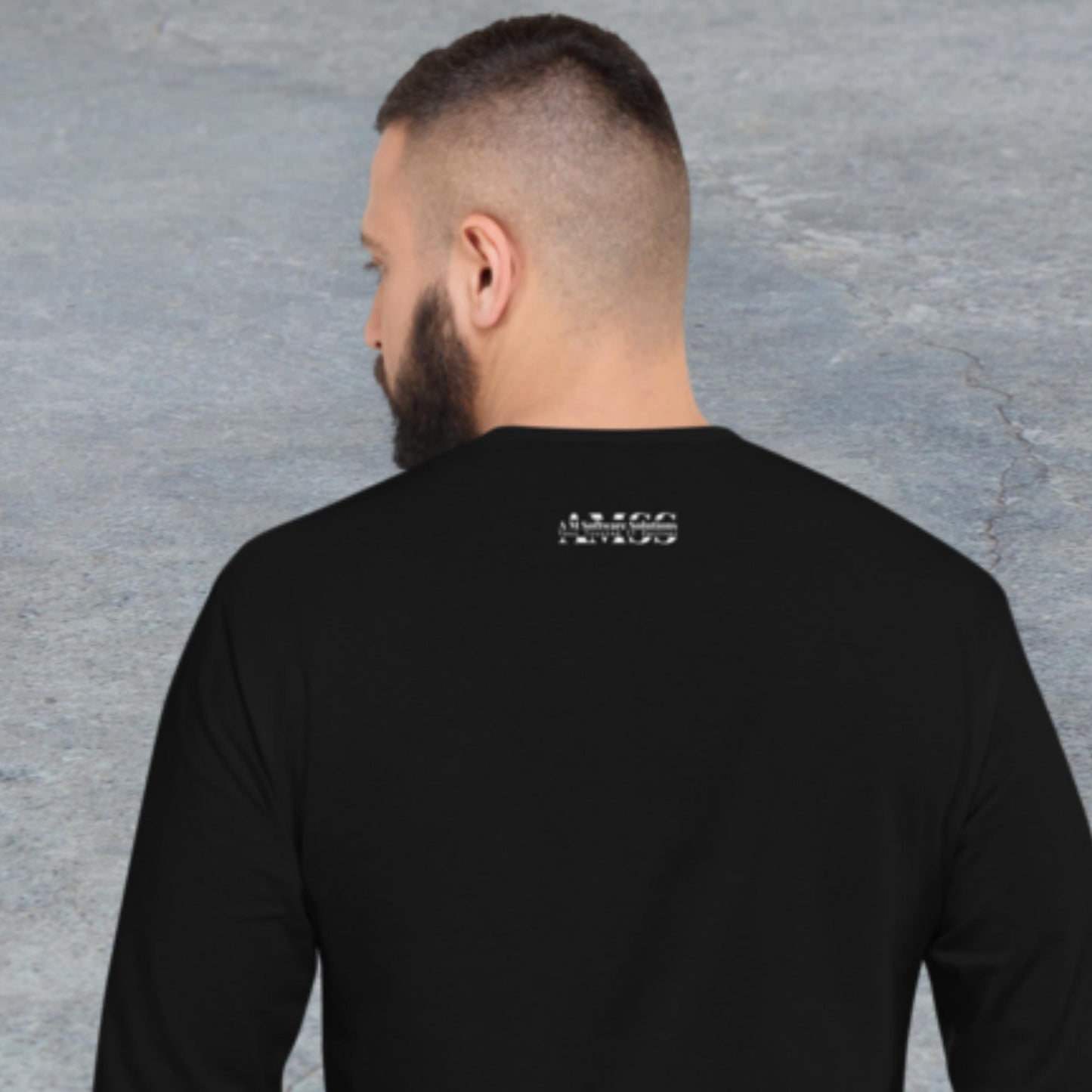 "YES Upside Down" Premium Champion Long Sleeve Shirt