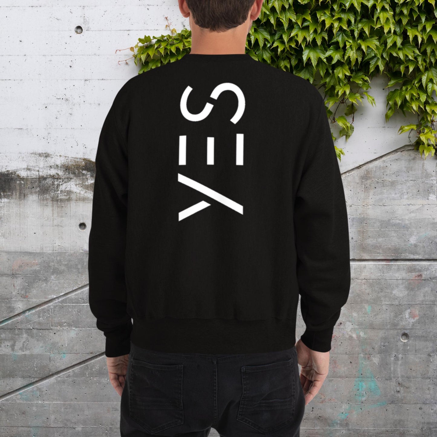 "AMSS, YES...!" Premium Champion Sweatshirt