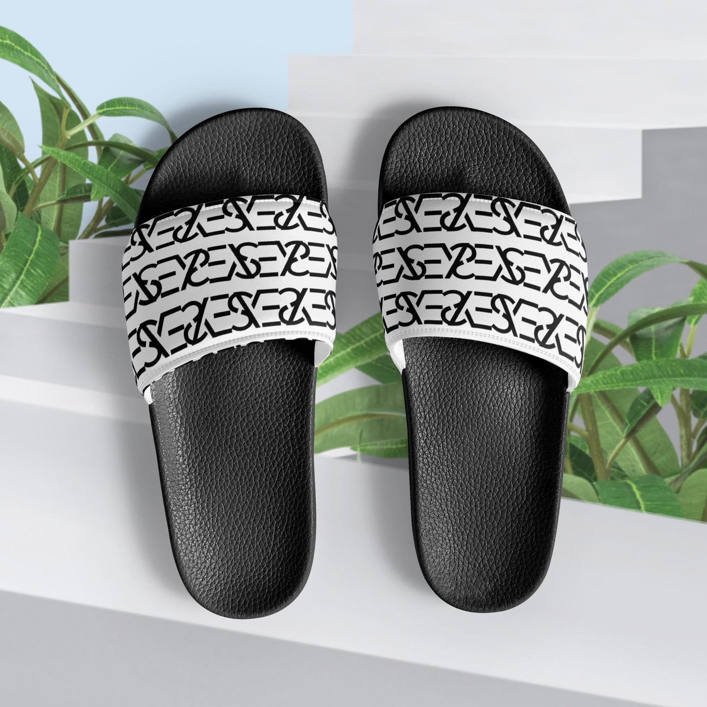 "YES" Men’s Slides - Abstract