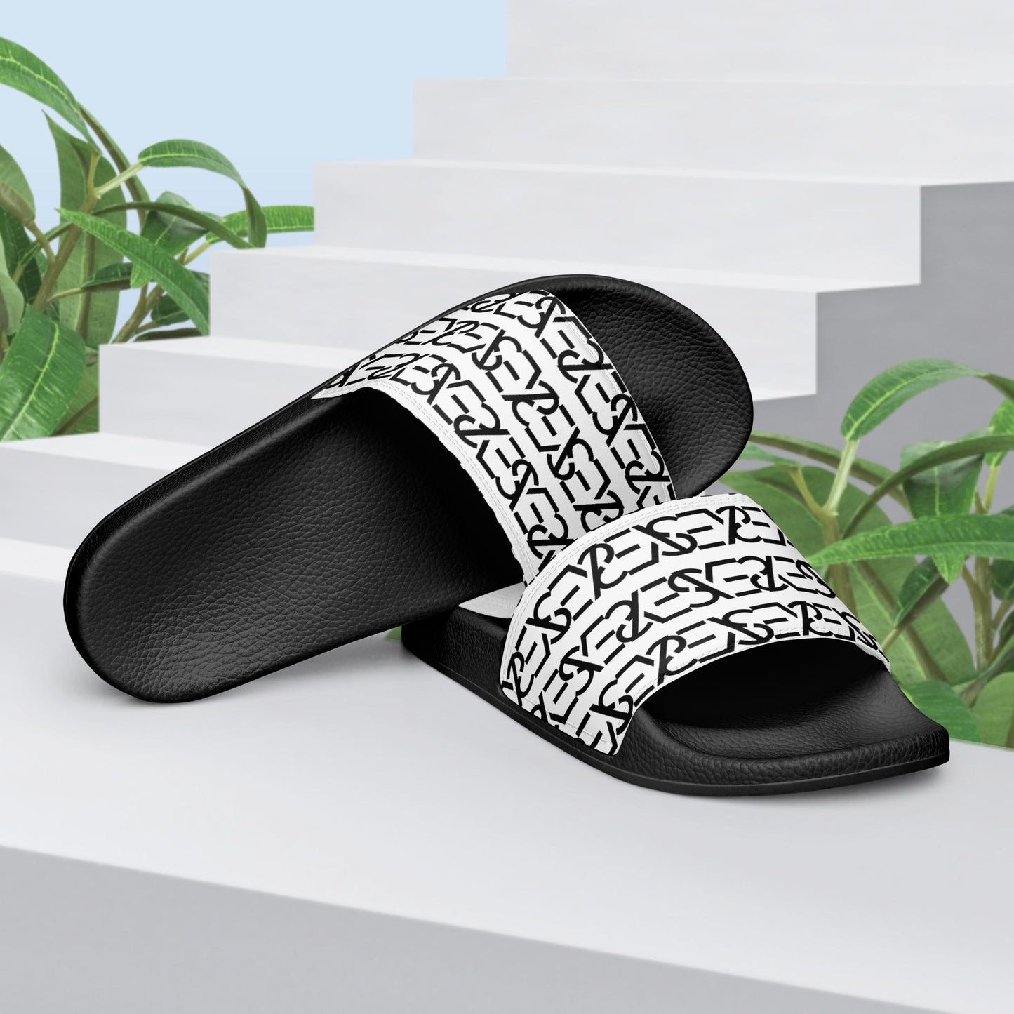 "YES" Men’s Slides - Abstract